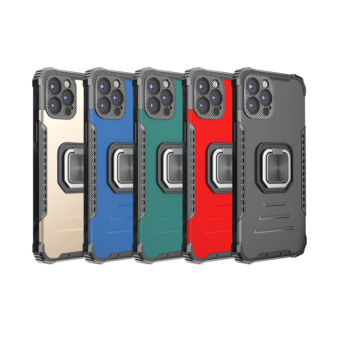 For iPhone Case Designers Shockproof Aluminum Alloy Tpu Stand Phone Cases for iPhone Luxury 12 Max Pro, Golden color, green, red, blue, black
For iPhone Case Designers Shockproof Aluminum Alloy Tpu Stand Phone Cases for iPhone Luxury 12 Max Pro, Golden color, green, red, blue, black