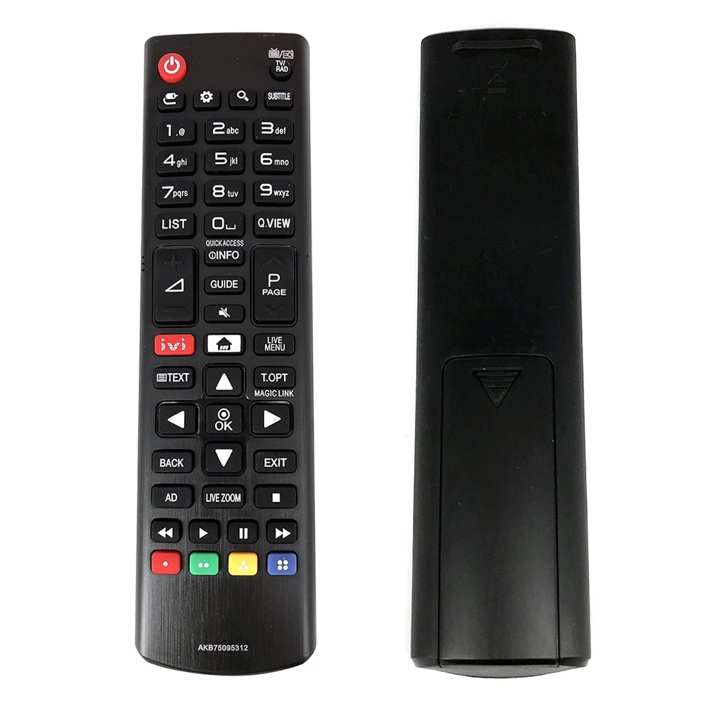 AKB75095312 Replacement Remote Control for LG LCD LED TV 24LJ480U 24MT49S 28LK480U 28MT49S 32LJ594U 32LJ600U 32LJ610V
AKB75095312 Replacement Remote Control for LG LCD LED TV 24LJ480U 24MT49S 28LK480U 28MT49S 32LJ594U 32LJ600U 32LJ610V