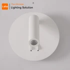Modern Nordic Design Aluminum Bedroom Bedside Led Wall Lamp 360 Degree Adjustable Pivoting Wall Light Indoor