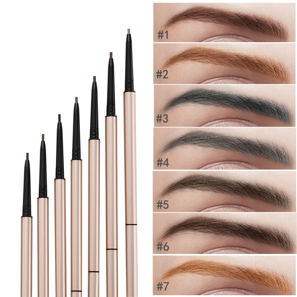 Eyebrow Pencil with Brush Customized Logo Brow Eyebrow Pen Private Label Wholesale Eyebrows Products, 6 colors
Eyebrow Pencil with Brush Customized Logo Brow Eyebrow Pen Private Label Wholesale Eyebrows Products, 6 colors