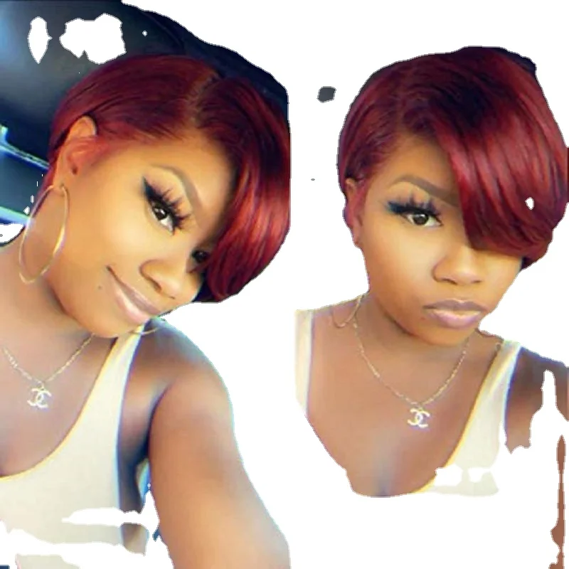 Dropshipping New Fashion Bob Cut Hair Wig Female Handsome Wine Red Side Parting Short Hair Head Cover Synthetic Hairpiece
Dropshipping New Fashion Bob Cut Hair Wig Female Handsome Wine Red Side Parting Short Hair Head Cover Synthetic Hairpiece