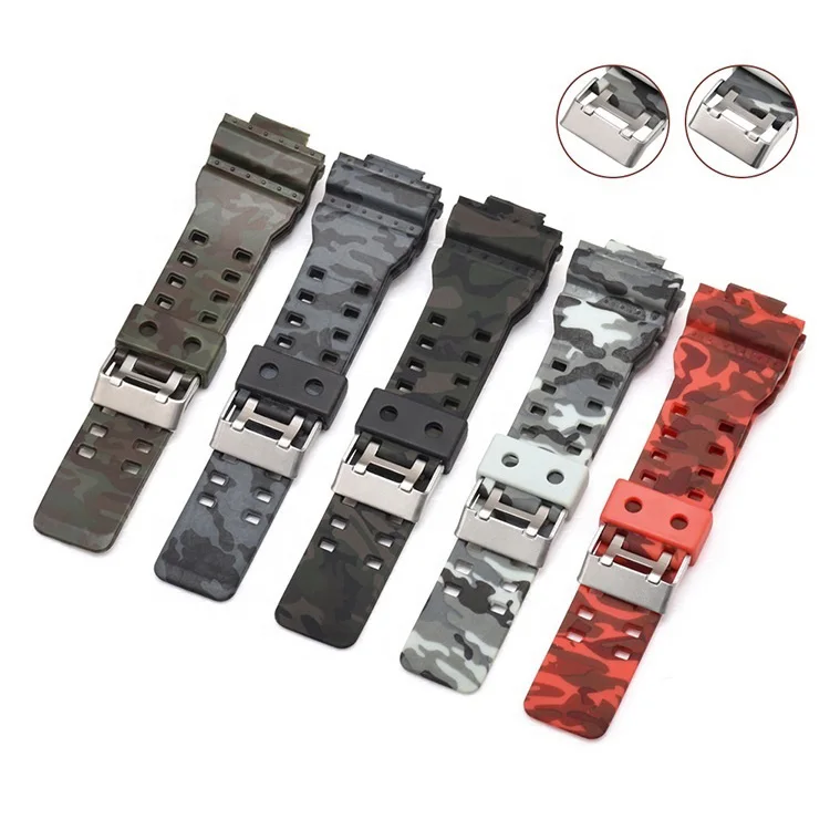 Lianmi Camouflage Printed Resin Watchband For Casio G-shock GA-110 GA-100 GA-120 GD-100 GW-8900 Watch Band Strap, Multi colors/as the picture shows
Lianmi Camouflage Printed Resin Watchband For Casio G-shock GA-110 GA-100 GA-120 GD-100 GW-8900 Watch Band Strap, Multi colors/as the picture shows