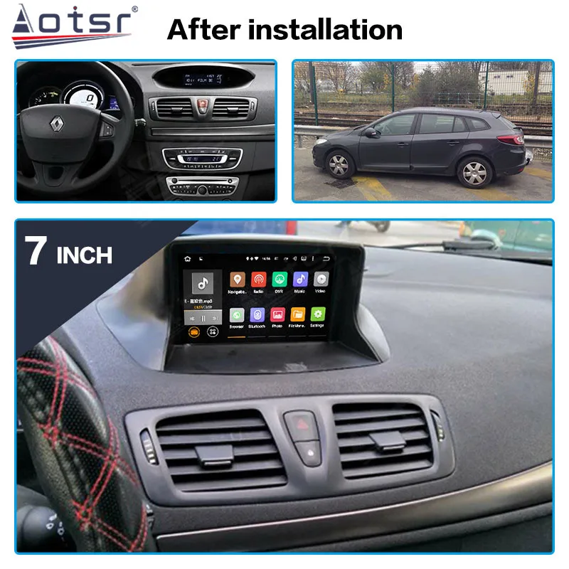 Android Tesla Car Multimedia Radio Player For Renault Megane 3 Fluence 2009-2015 Auto GPS Navigation
Android Tesla Car Multimedia Radio Player For Renault Megane 3 Fluence 2009-2015 Auto GPS Navigation