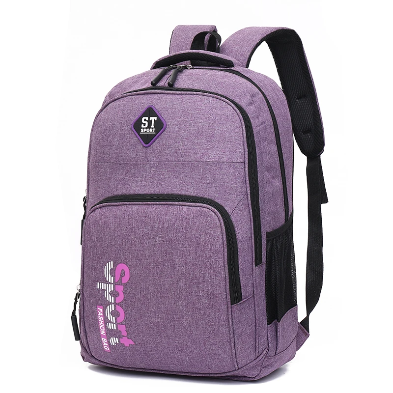 New design cheap 18 inch ST sport fashion style big size 3 main pocket bag light weight laptop school backpack bag, Black, gray, blue, purple
New design cheap 18 inch ST sport fashion style big size 3 main pocket bag light weight laptop school backpack bag, Black, gray, blue, purple