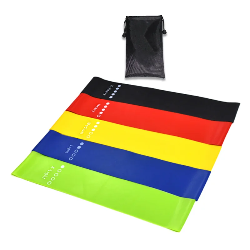 5 colors fitness wholesale custom logo latex hip exercise stretch yoga training resistance bands loop set
5 colors fitness wholesale custom logo latex hip exercise stretch yoga training resistance bands loop set