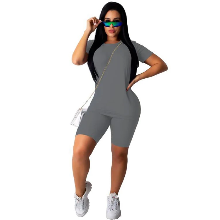 WW-1064 Pure Color Tight Leisure Sexy Outfit Short Women Loungewear Sexy Two Piece Sets, Customized color
WW-1064 Pure Color Tight Leisure Sexy Outfit Short Women Loungewear Sexy Two Piece Sets, Customized color