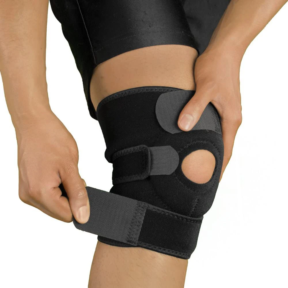 Elastic Adjustable Knee Brace Fastener Patella Support Gym Black Relief Strap Mountaineering knee pads
Elastic Adjustable Knee Brace Fastener Patella Support Gym Black Relief Strap Mountaineering knee pads