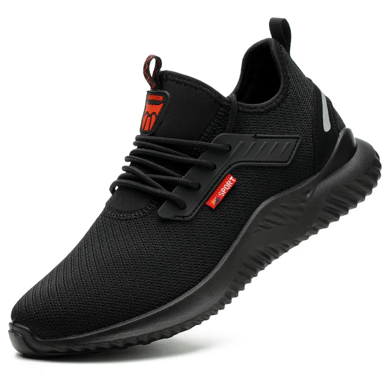 Anti-Smashing Steel Toe Puncture Proof Construction Lightweight Breathable Sneakers Boots Women Men Work Safety Shoes, Black, grey, green
Anti-Smashing Steel Toe Puncture Proof Construction Lightweight Breathable Sneakers Boots Women Men Work Safety Shoes, Black, grey, green