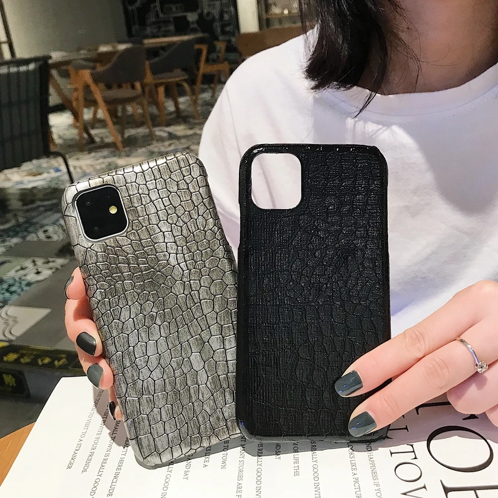 Luxury Crocodile Leather Case for iPhone 11 Plus Pro Max PU Original Blank Custom Mobile Phone Shell Thin 8 7 Plus X Xr Funda
Luxury Crocodile Leather Case for iPhone 11 Plus Pro Max PU Original Blank Custom Mobile Phone Shell Thin 8 7 Plus X Xr Funda
