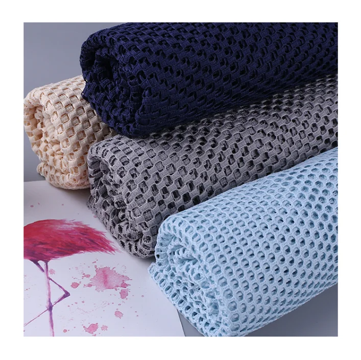 140gsm Plaid Polyester Bird Eye Mesh Fabric %100 Polyester Eyelet Mesh Knitted Fabric for Sportswear/Yoga/School Uniform
140gsm Plaid Polyester Bird Eye Mesh Fabric %100 Polyester Eyelet Mesh Knitted Fabric for Sportswear/Yoga/School Uniform