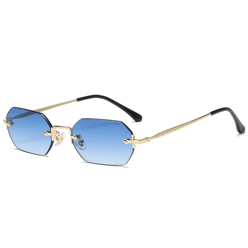 2021 New Arrival Rimless Sun Glasses High Quality Women Men Colorful Lens Metal Sunglasses, Can be customized
2021 New Arrival Rimless Sun Glasses High Quality Women Men Colorful Lens Metal Sunglasses, Can be customized