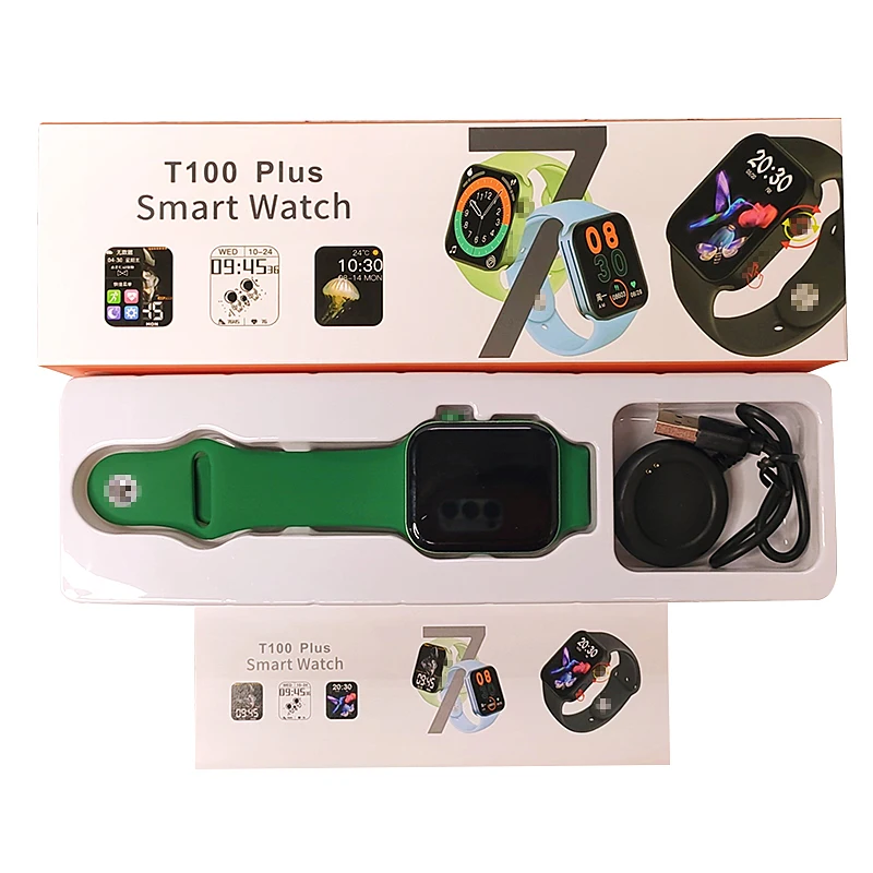 The latest watch 7 sports fitness tracker Relojes Inteligentes heart rate health monitor BT touch Android smart watch T100Plus
The latest watch 7 sports fitness tracker Relojes Inteligentes heart rate health monitor BT touch Android smart watch T100Plus