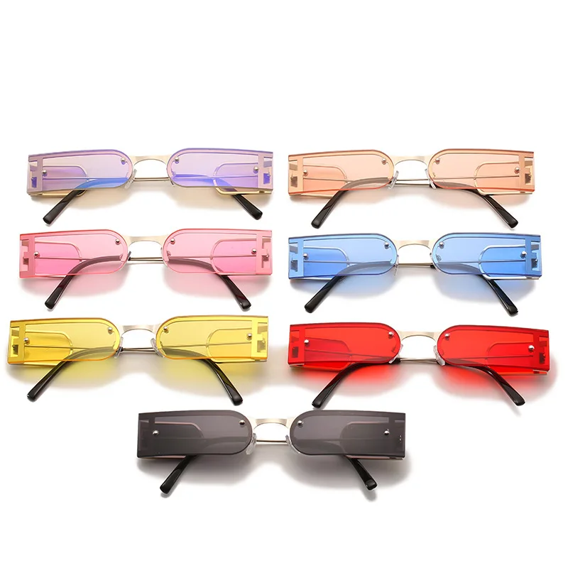 2021 Ins New Style Vintage Design Small Square Shades Rimless Conjoined Women Sunglasses, 7 colors
2021 Ins New Style Vintage Design Small Square Shades Rimless Conjoined Women Sunglasses, 7 colors