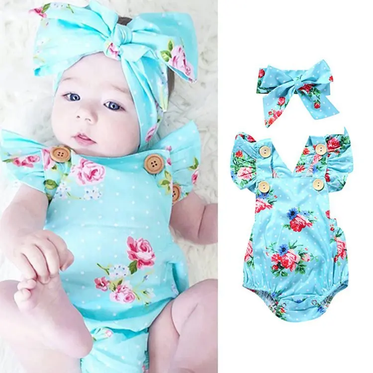 Newborn Baby Clothes Hot Sale Ruffled Baby Clothing Girl Baby Romper with Headband, Pic shows
Newborn Baby Clothes Hot Sale Ruffled Baby Clothing Girl Baby Romper with Headband, Pic shows