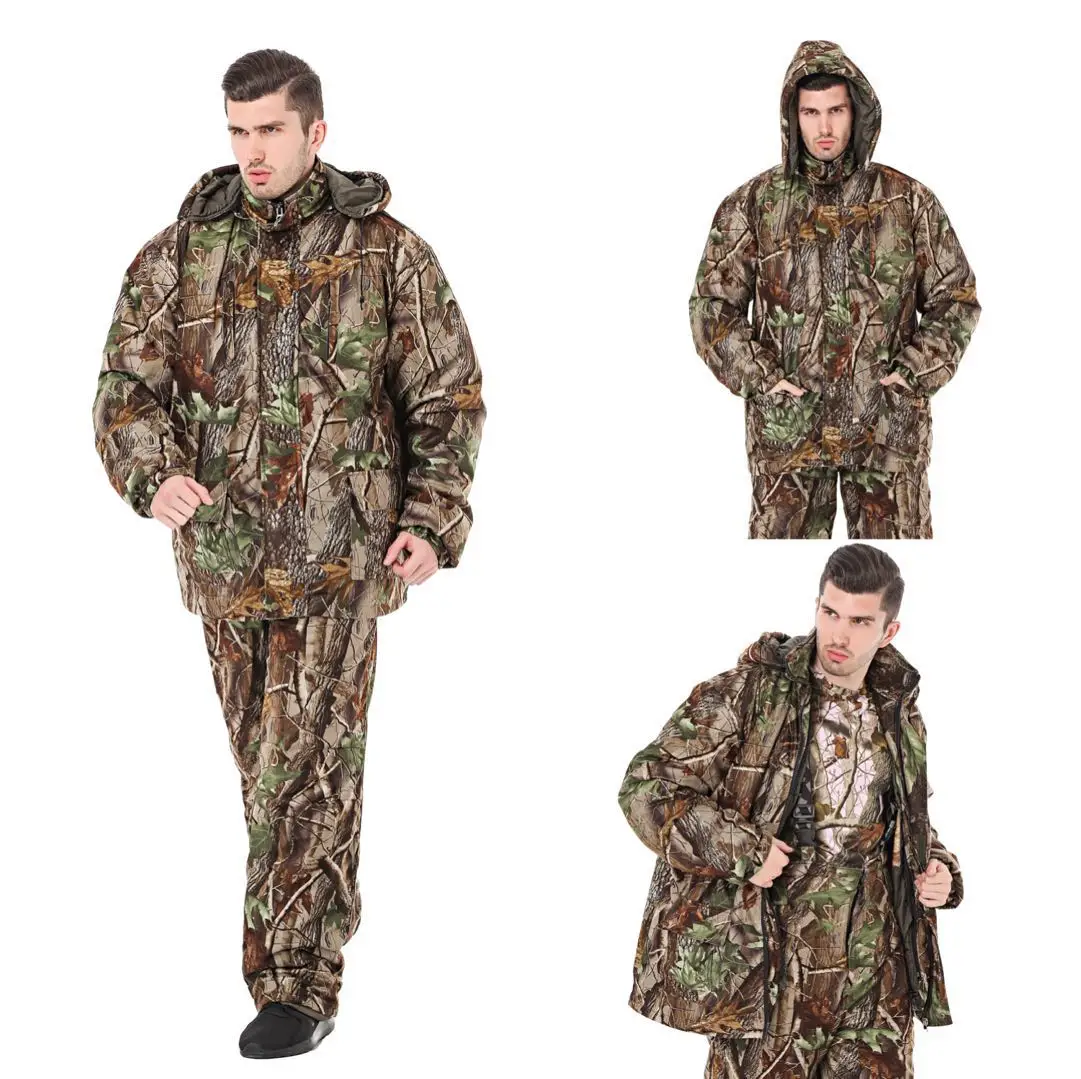 hunting camouflage Clothing winter jacket pants suit sport outdoor Custom OEM factory order logo wholesale
hunting camouflage Clothing winter jacket pants suit sport outdoor Custom OEM factory order logo wholesale