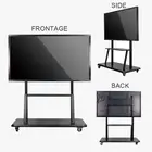58 inch lcd touch screen interactive monitor displays for teaching