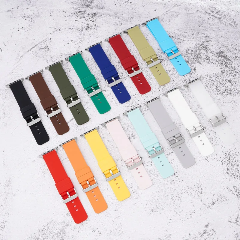 Custom Waterproof 41mm 44mm 45mm Rubber Watch Straps for iwatch Series 7 Bands Luxury Band
Custom Waterproof 41mm 44mm 45mm Rubber Watch Straps for iwatch Series 7 Bands Luxury Band
