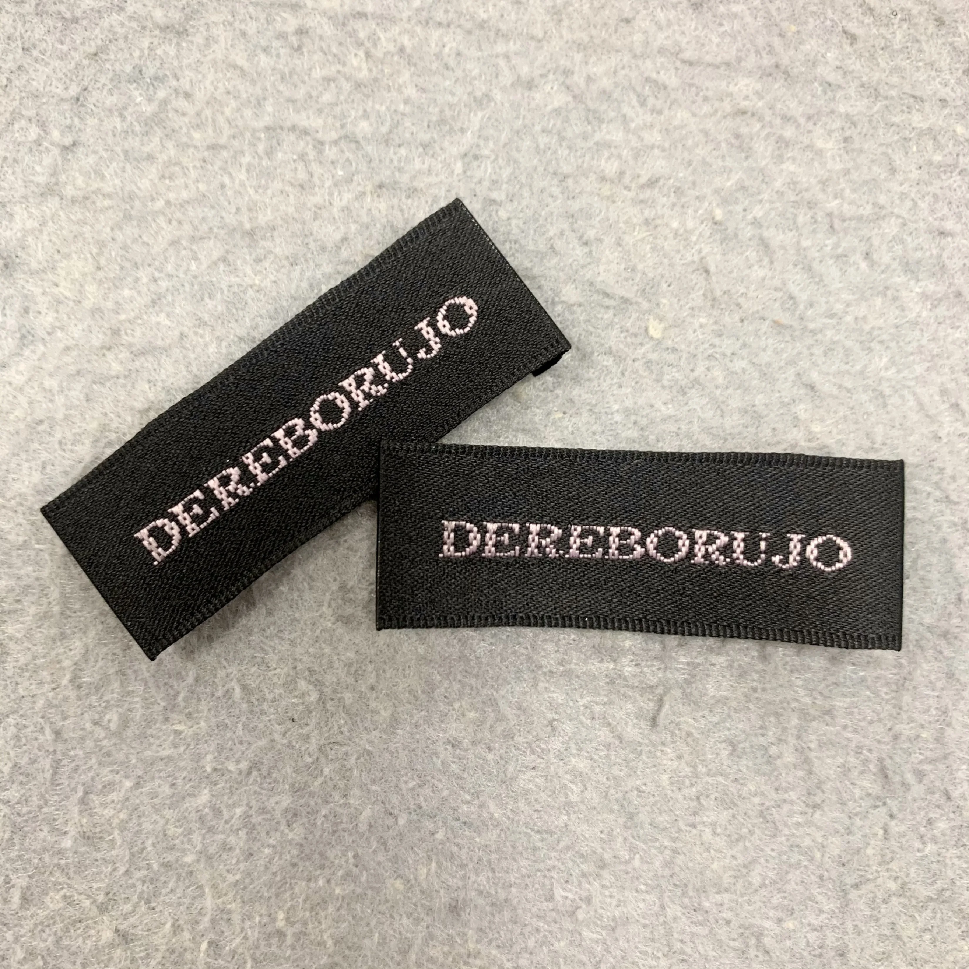 High grade black woven shirt labels clothing tags online woven name tags for clothes
High grade black woven shirt labels clothing tags online woven name tags for clothes