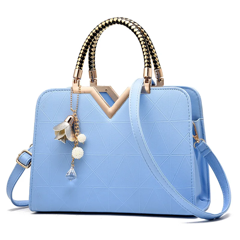 wholesale new style fashion blue hand bags shoulder ladies leather tote PU purses and handbags for women
wholesale new style fashion blue hand bags shoulder ladies leather tote PU purses and handbags for women