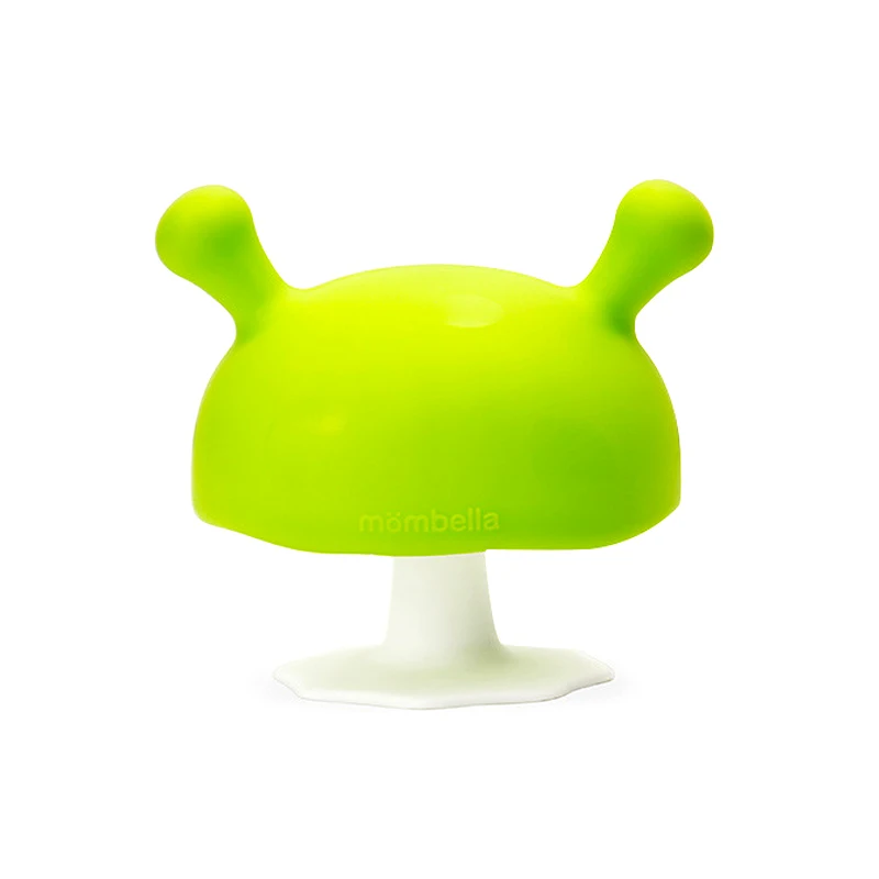 New mombella baby teether pacifier food grade silicone teether toy small mushroom baby molar stick toy can be boiled in water
New mombella baby teether pacifier food grade silicone teether toy small mushroom baby molar stick toy can be boiled in water