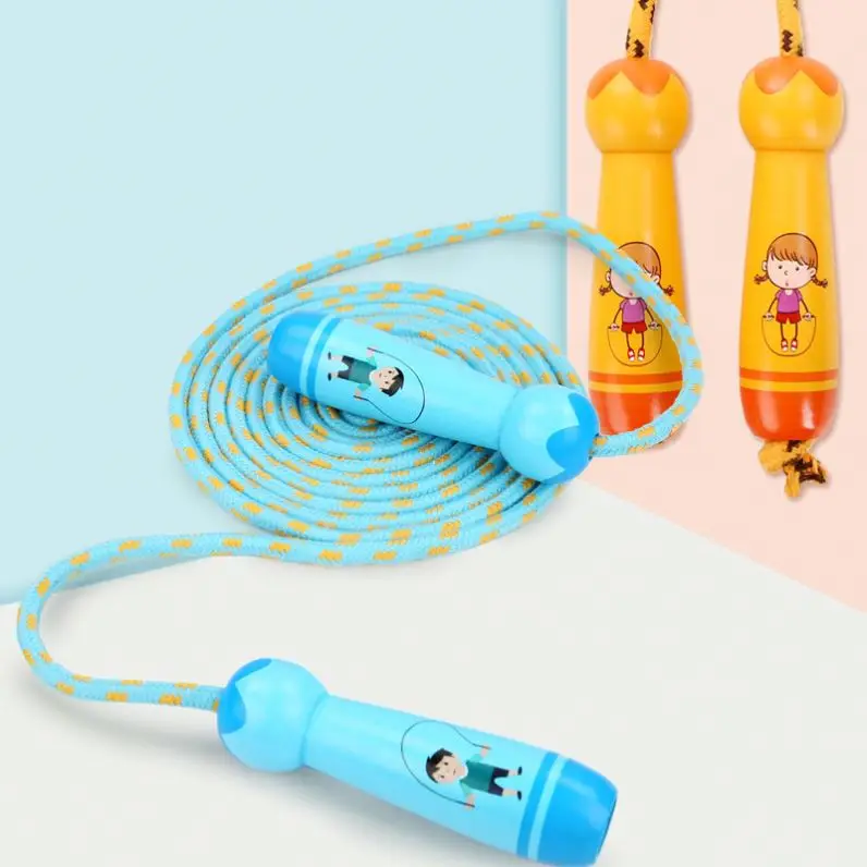 OEM Custom Jump Rope for Girls Boys Youth Beginners Toys Wooden Handle Cotton Skipping Ropes, Colorful
OEM Custom Jump Rope for Girls Boys Youth Beginners Toys Wooden Handle Cotton Skipping Ropes, Colorful
