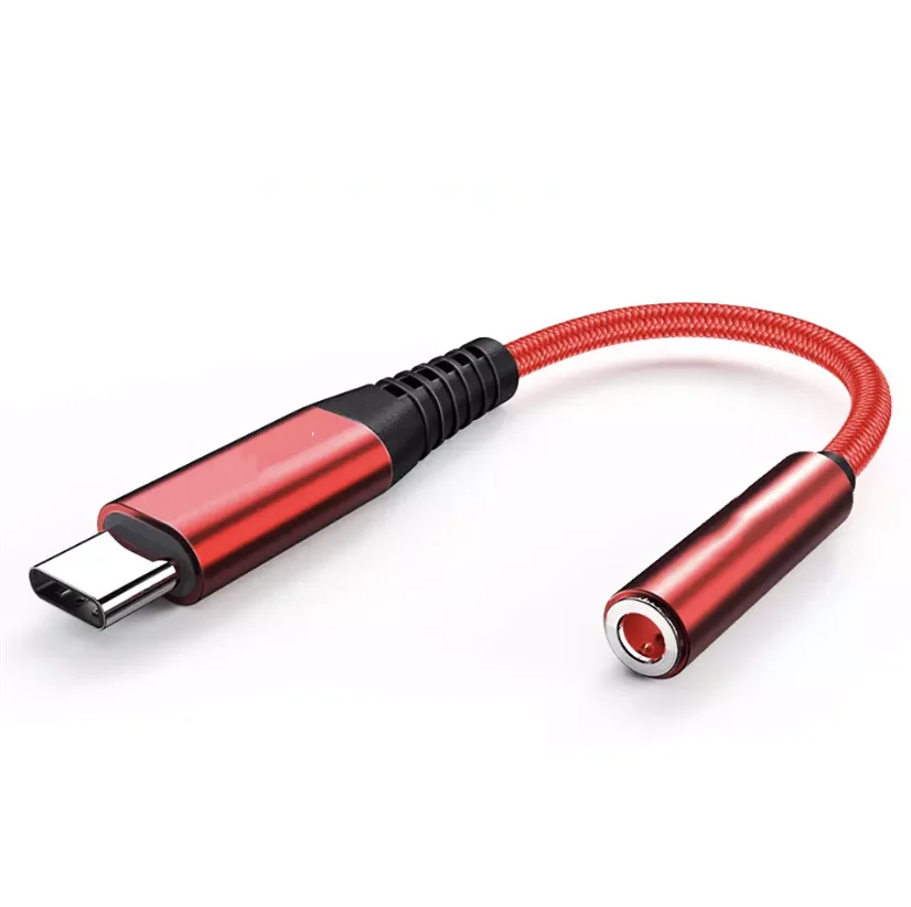 2022 New type c 2in1 audio digital aux adapter usb type c to 3.5mm aux headphone adapter, Red /sliver /black
2022 New type c 2in1 audio digital aux adapter usb type c to 3.5mm aux headphone adapter, Red /sliver /black