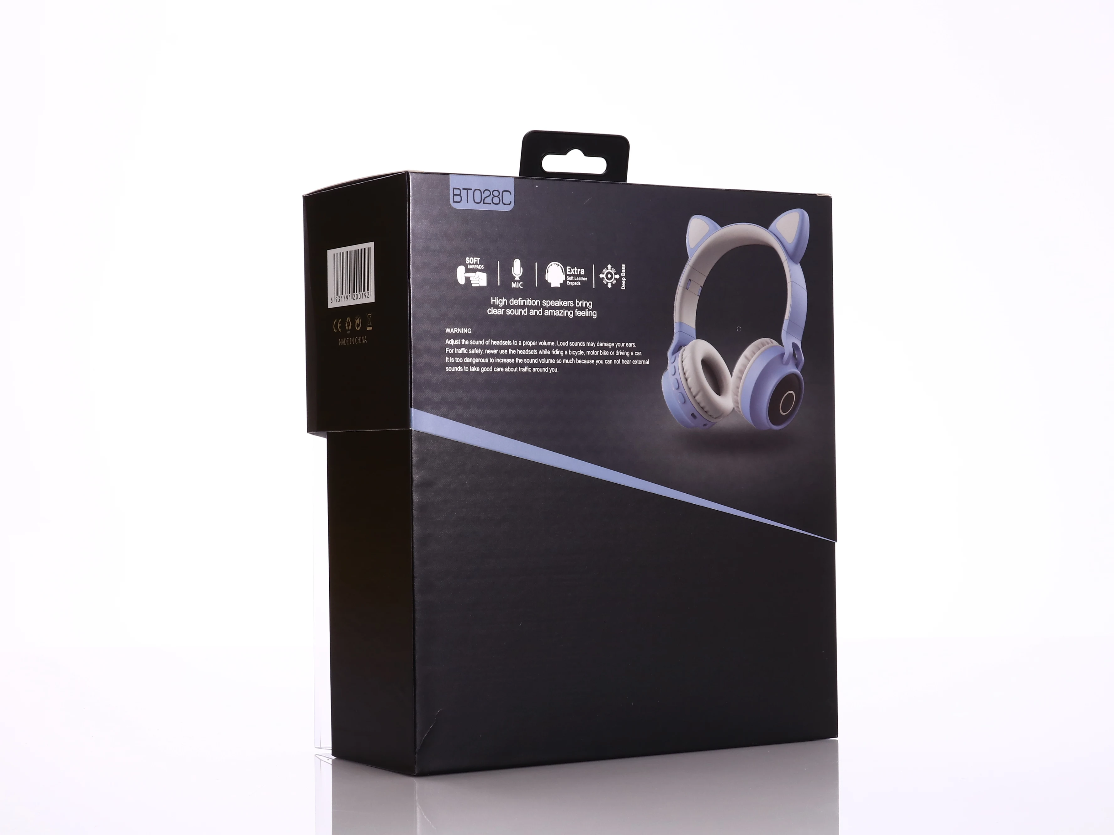 Customizable Logo Wireless Headphone Over Ear Stereo Wireless Headset for kids - ANKUX.COM