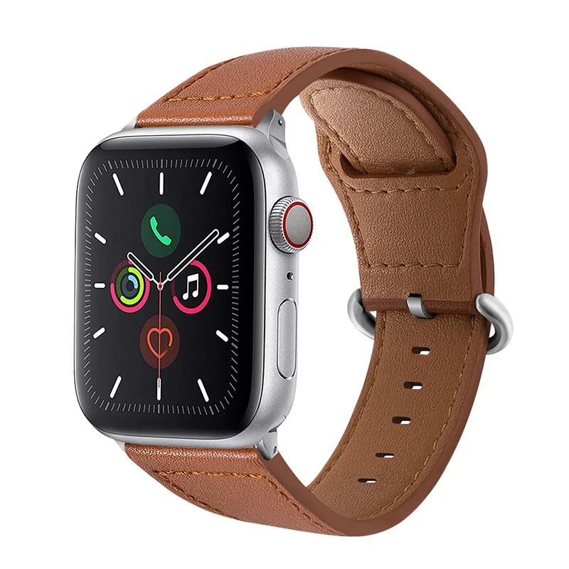 New Sport Watchband Top Genuine Leather Strap for Apple Watch Series 6 Band Smart Watch Bracelet, Multi color
New Sport Watchband Top Genuine Leather Strap for Apple Watch Series 6 Band Smart Watch Bracelet, Multi color