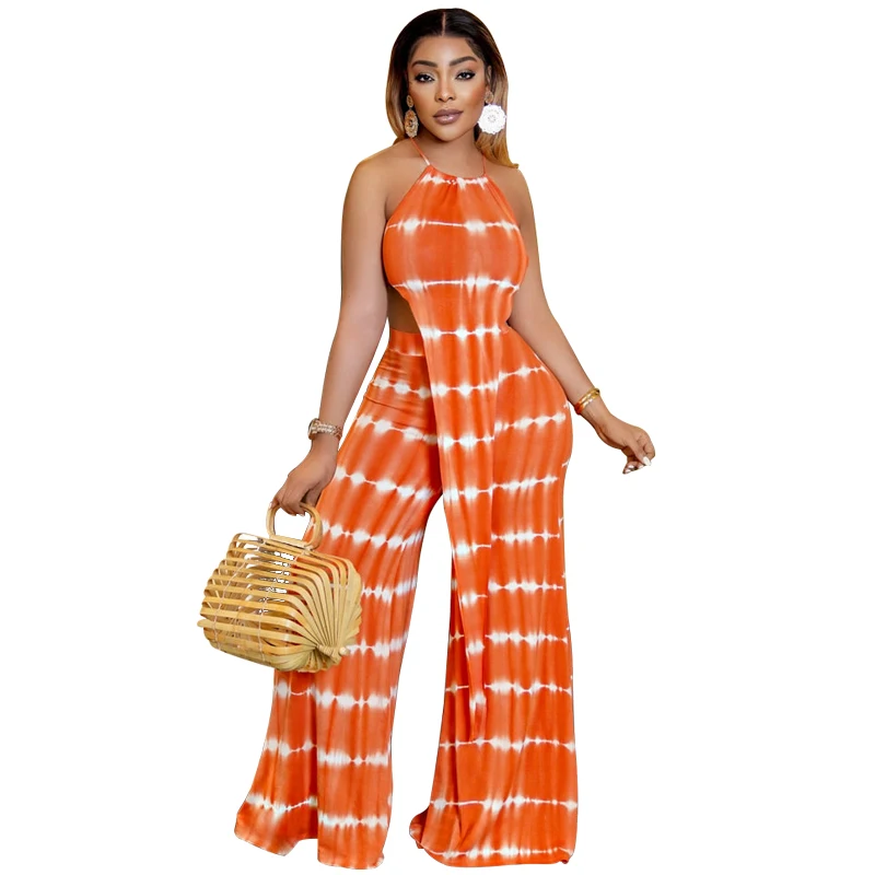 2022 Hot Selling Sleeveless Strap Bandage Striped Crop Tops and Wide Legged Plus Size Two Piece Set Women
2022 Hot Selling Sleeveless Strap Bandage Striped Crop Tops and Wide Legged Plus Size Two Piece Set Women