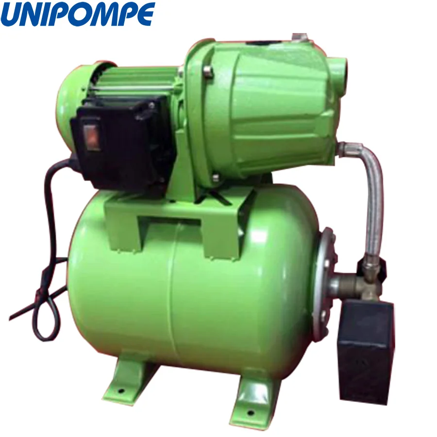 Automatic garden water suction pump with pressure tank