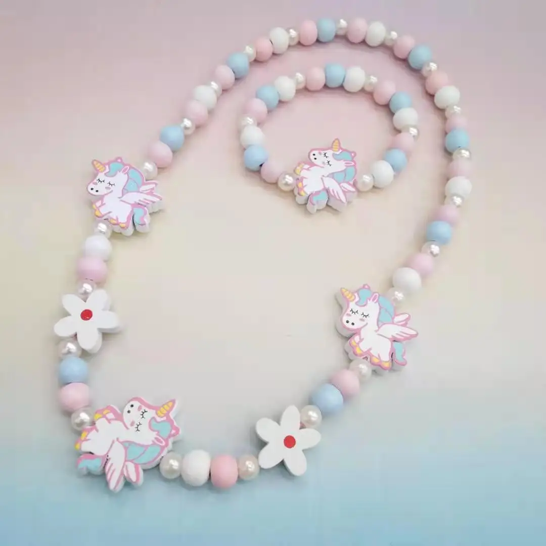 Children Jewelry Set Kids Girls Colorful Lovely Beaded Beads Necklace Bracelet Gift Toy, Multi color
Children Jewelry Set Kids Girls Colorful Lovely Beaded Beads Necklace Bracelet Gift Toy, Multi color