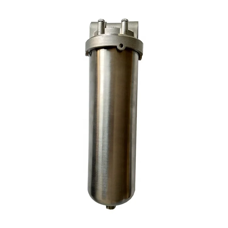 Stainless Steel Filter Housing for 10''Filter 3/4in NPT Water Filter Housing for Whole House Water Purification
Stainless Steel Filter Housing for 10''Filter 3/4in NPT Water Filter Housing for Whole House Water Purification