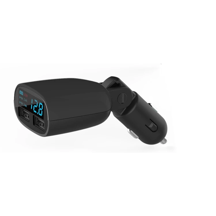 Wholesale Led Screen Display Qc 3.0 Car Charger High End Smart Dual Usb Car Charger, Black white customized
Wholesale Led Screen Display Qc 3.0 Car Charger High End Smart Dual Usb Car Charger, Black white customized