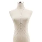 Personality Simple Fringed Body Chain Female Sexy Multi-layer Handmade Crystal Neck Chain Clothing Chain