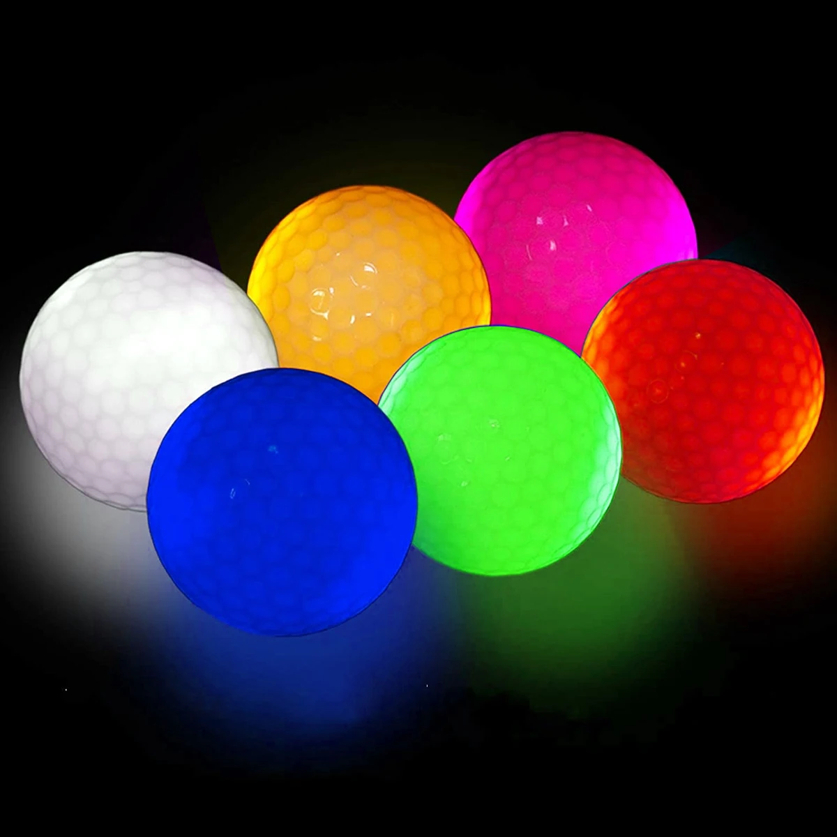 LED Golf Ball Night Light Up Colorful Led Golf Balls Customized Logo Popular Glow Golf Balls, As picture
LED Golf Ball Night Light Up Colorful Led Golf Balls Customized Logo Popular Glow Golf Balls, As picture