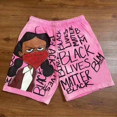 Cartoon Casual Shorts for Woman and Man Summer BLM Black Life Matters Short Pants, 6 colors as the pictures show
Cartoon Casual Shorts for Woman and Man Summer BLM Black Life Matters Short Pants, 6 colors as the pictures show