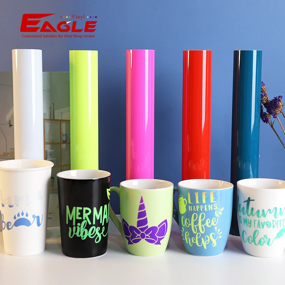 New Product Permanent Glossy Temperature Activated Color Change Vinyl DIY Craft Self Adhesive Film Cutting PVC Vinyl Rolls
New Product Permanent Glossy Temperature Activated Color Change Vinyl DIY Craft Self Adhesive Film Cutting PVC Vinyl Rolls