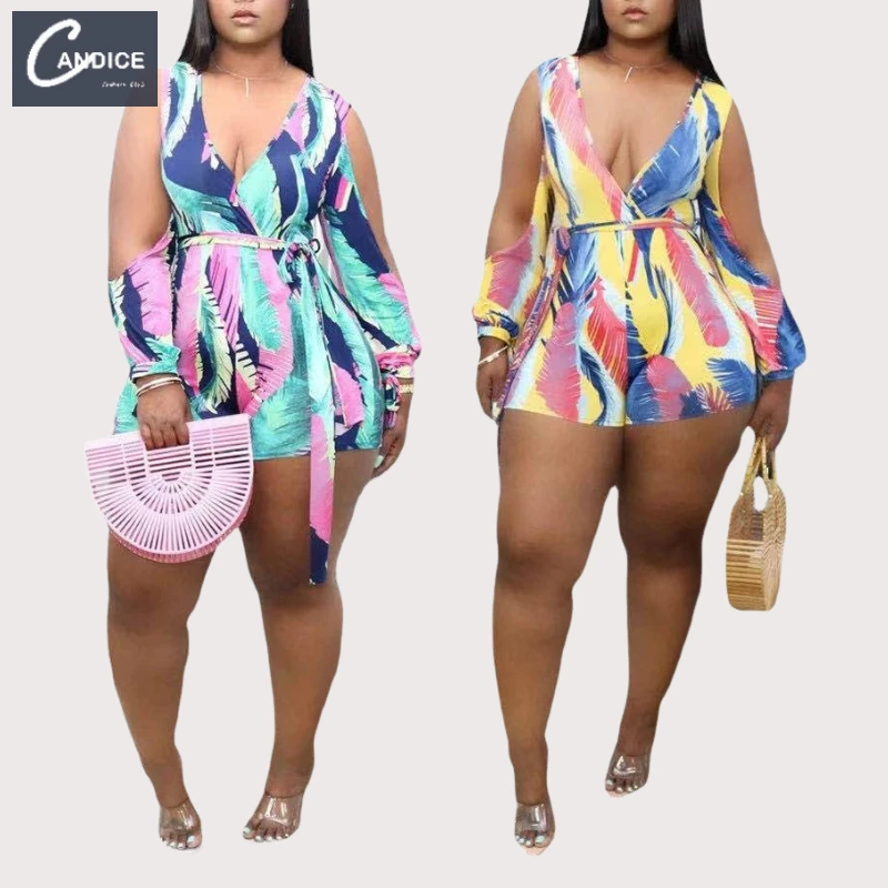 Candice Summer color print plus size tops fashionable shorts rompers womens sexy 2021 jumpsuit women
Candice Summer color print plus size tops fashionable shorts rompers womens sexy 2021 jumpsuit women