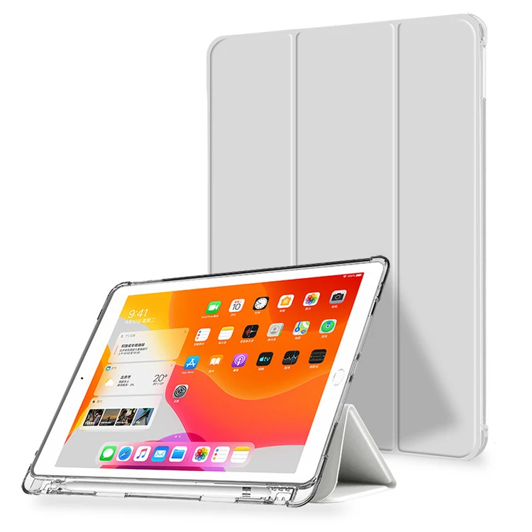 Tablet Cases 10.2 inch Shockproof Cover Anti Fall PULeather Transparent Clear Smart Back Tablet Case For iPad
Tablet Cases 10.2 inch Shockproof Cover Anti Fall PULeather Transparent Clear Smart Back Tablet Case For iPad