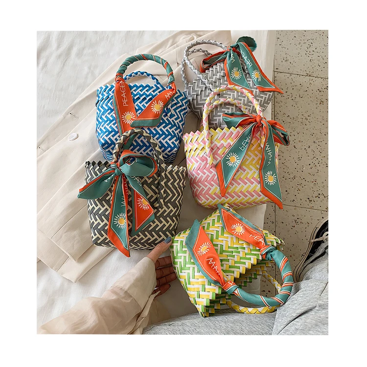 2021Summer Quality Straw Large Capacity Protable Vegetable Basket Beach Handbag, Customized color
2021Summer Quality Straw Large Capacity Protable Vegetable Basket Beach Handbag, Customized color