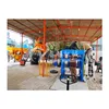 qt 12-15 Hydraulic form Interlocking Hollow paver cement block making machine