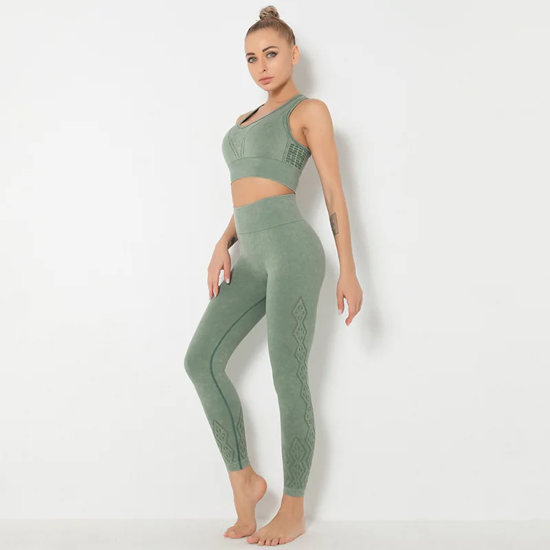 2022 Custom Logo Wholesale Custom Crop Yoga Bra And High Waist Fitness Seamless Yoga Wear Women, Pink black light green dark green
2022 Custom Logo Wholesale Custom Crop Yoga Bra And High Waist Fitness Seamless Yoga Wear Women, Pink black light green dark green