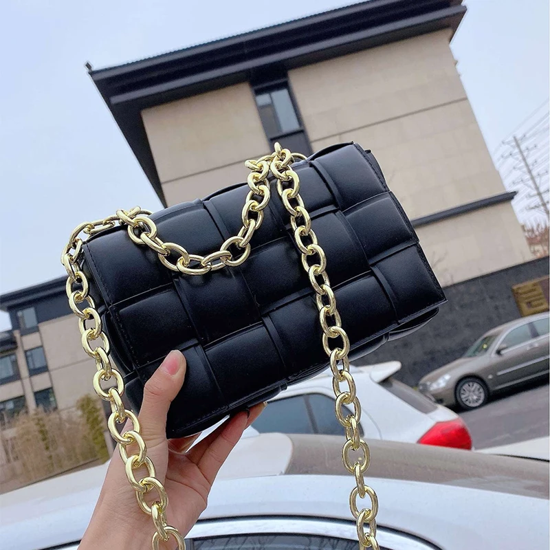 High Quality Designer Women's Messenger Bags Handbag Chain Shoulder Luxury Female Crossbody Bags Lady Weave Women Handbag
High Quality Designer Women's Messenger Bags Handbag Chain Shoulder Luxury Female Crossbody Bags Lady Weave Women Handbag