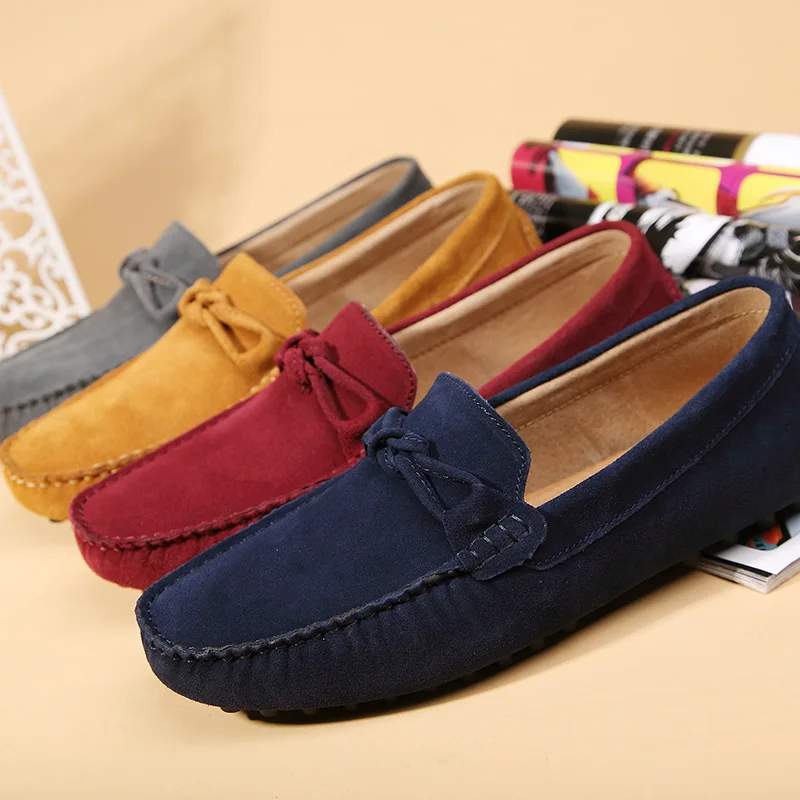 Spring 2021 new personality single shoe anti-slip suede bean shoes casual leather shoes for men
Spring 2021 new personality single shoe anti-slip suede bean shoes casual leather shoes for men