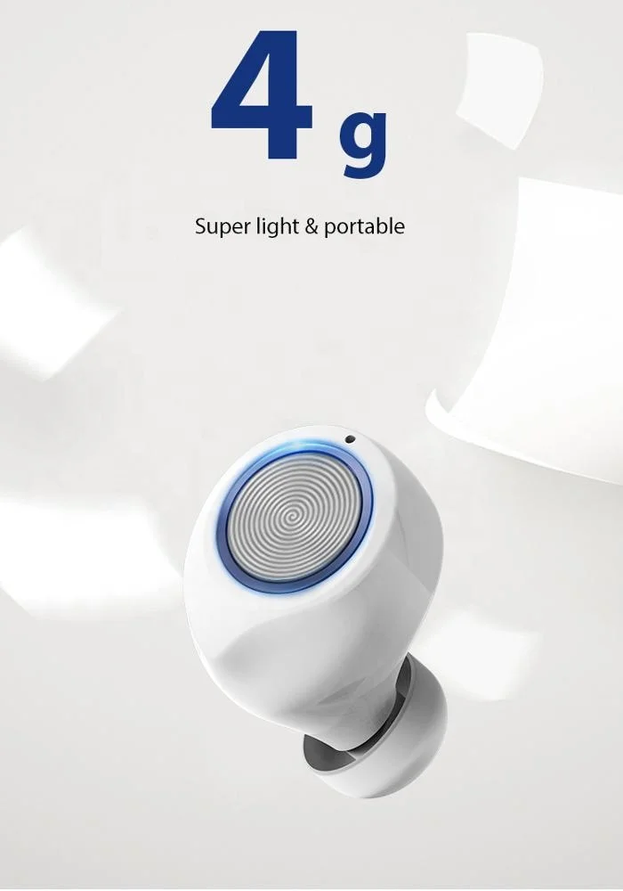 Promotional 2019 Wireless Headphone Stereo 5.0 Bluetooths Mini Earphone In-ear TWS Earbuds for Phone - ANKUX.COM