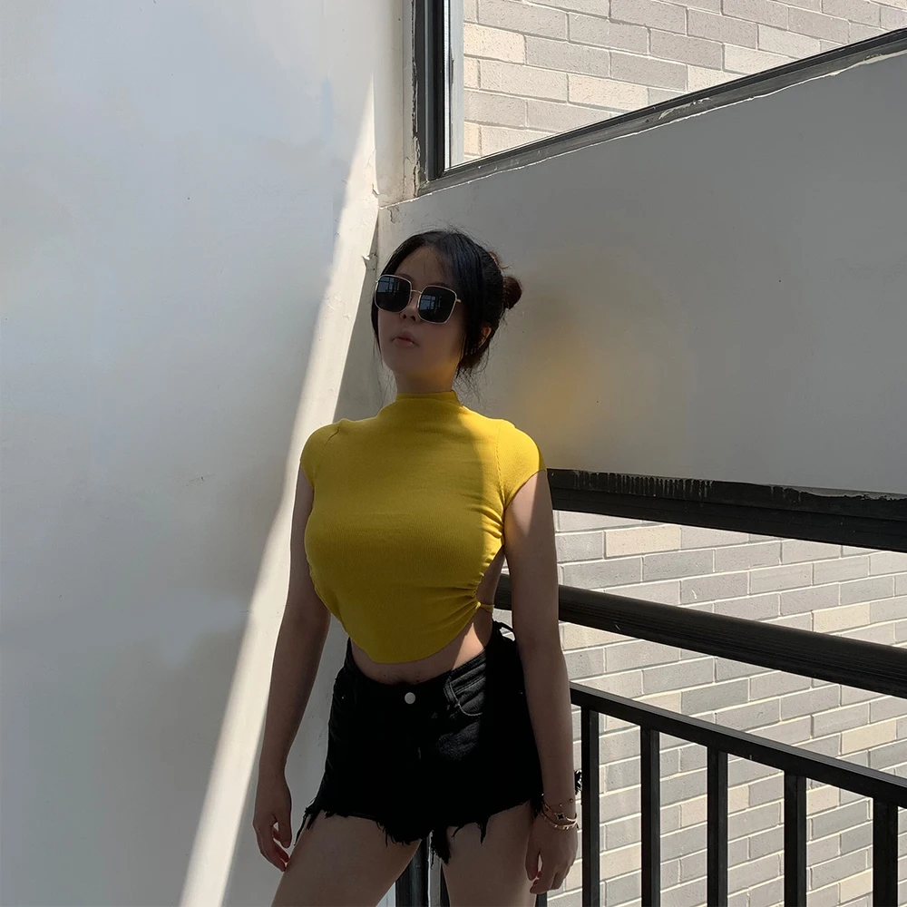 8406 Women Tops Skinny 2020 New Products Fashion The Most Popular And The Most Beautiful Backless Tops
8406 Women Tops Skinny 2020 New Products Fashion The Most Popular And The Most Beautiful Backless Tops