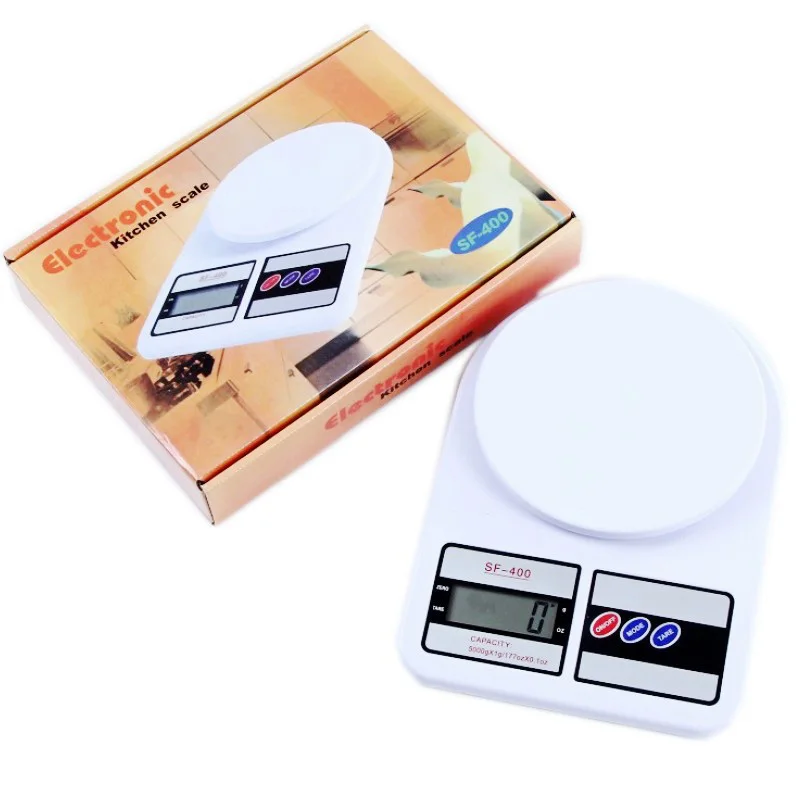 SF-400 Round ABS Plastic Table Scale 10kg Digital Weighing Electronic 5kg Kitchen Scale
SF-400 Round ABS Plastic Table Scale 10kg Digital Weighing Electronic 5kg Kitchen Scale