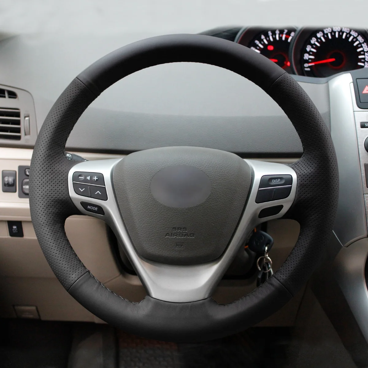 For Toyota Verso for Toyota EZ for Toyota Avensis Custom Hand Sewing Interior Accessories Steering wheel covers
For Toyota Verso for Toyota EZ for Toyota Avensis Custom Hand Sewing Interior Accessories Steering wheel covers