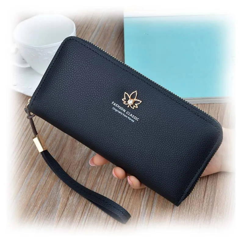 Korea Designer Women Wallet Leather Long Candy Zipper Wallet Women Quality Female Purse Card Holder, Customize
Korea Designer Women Wallet Leather Long Candy Zipper Wallet Women Quality Female Purse Card Holder, Customize