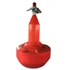 offshore Marine Navigation Help High Density PE Red Warning light Buoy